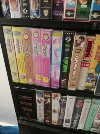 Lote 100 Cintas VHS Películas Variadas