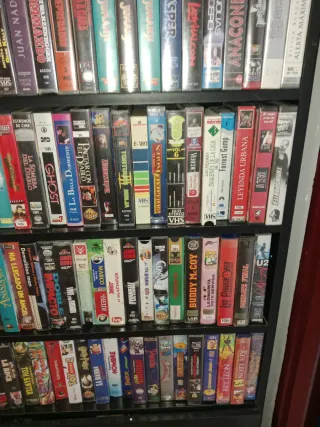 Lote 100 Cintas VHS Películas Variadas