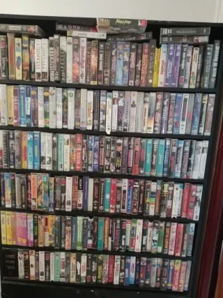 Lote 100 Cintas VHS Películas Variadas