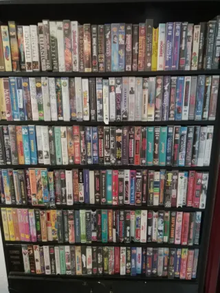 Lote 100 Cintas VHS Películas Variadas