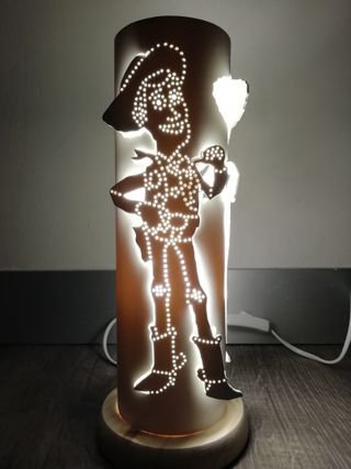 Lámpara 3D Personajes infantiles