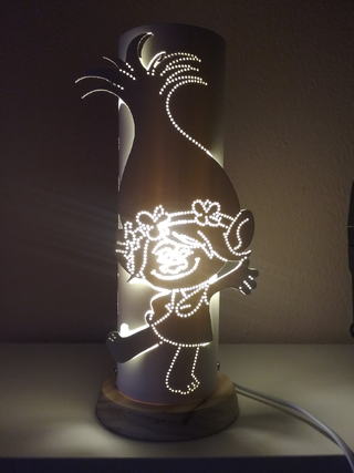 Lámpara 3D Personajes infantiles