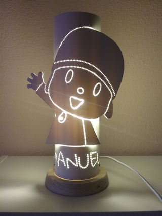 Lámpara 3D Personajes infantiles