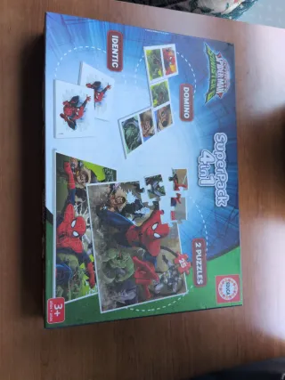 Superpack Puzzle 4 en 1 Spiderman Educa