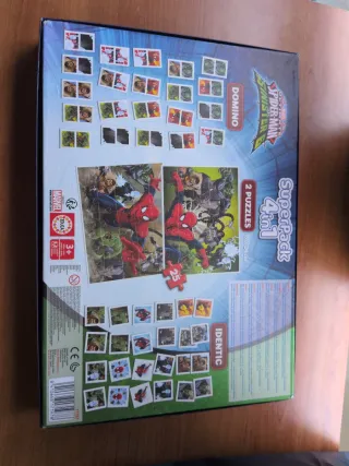 Superpack Puzzle 4 en 1 Spiderman Educa