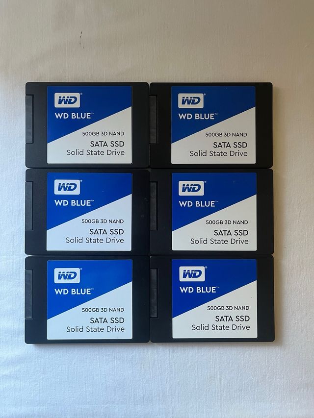 WD Blue SSD 500GB SATA 3D NAND NUEVO A ESTRENAR