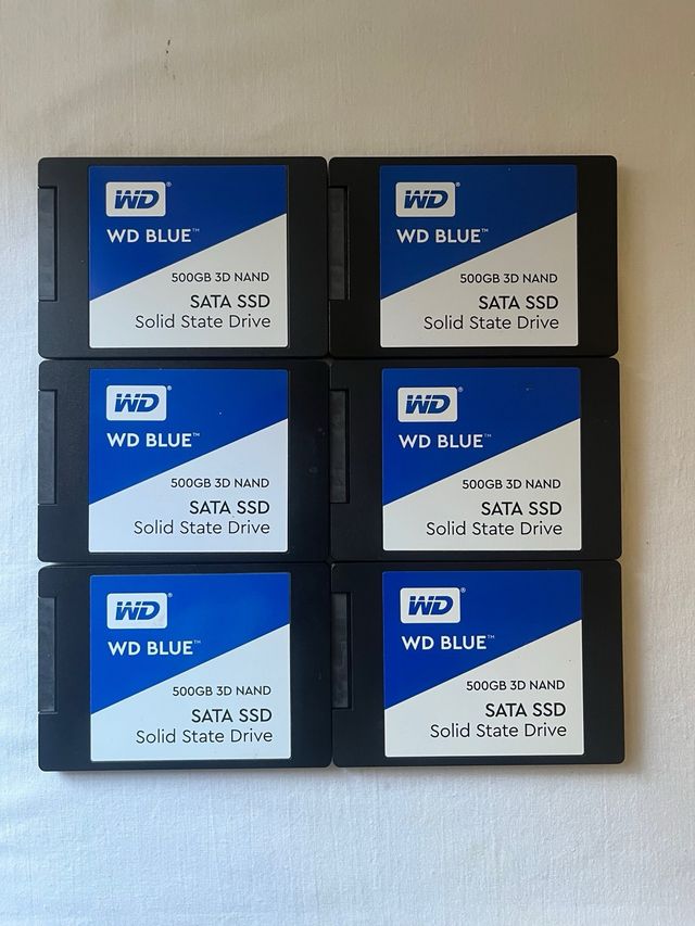 WD Blue SSD 500GB SATA 3D NAND NUEVO A ESTRENAR