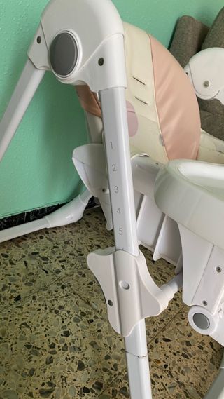 Silla Comedor Bebé Rosa