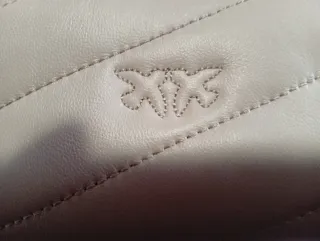 Pinko Bianca Gold Mini Love Bag Puff Mini Quilt