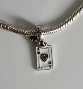 Pandora Charm Regina di Cuori Alice Wonderland