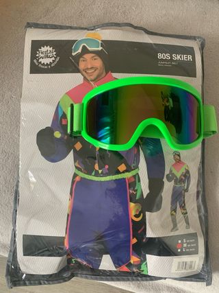 Disfraz Esquiador 80s Talla M Fiestas Guirca