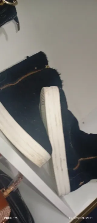 Botas negras mujer con cremallera