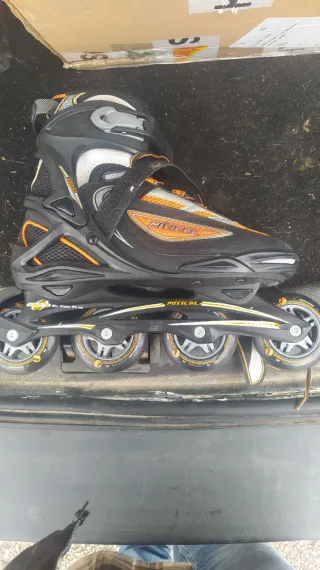Patines en línea Mitical Naranja Negro talla 42