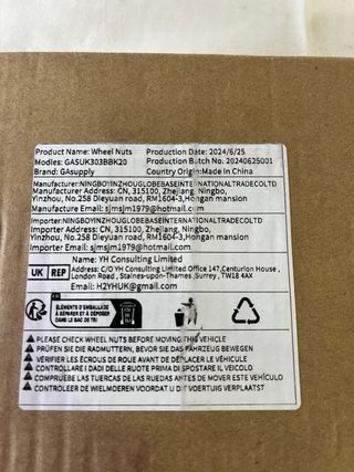 OMP Speed Tornillos Rueda (20uds)