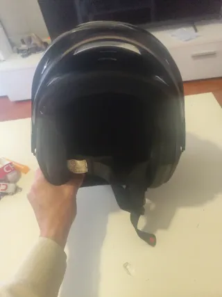 Casco Moto Nitro Negro