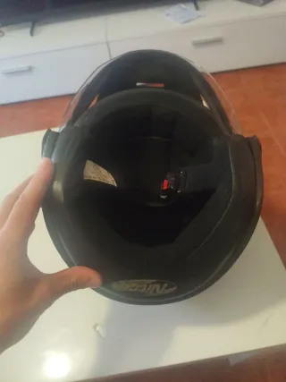 Casco Moto Nitro Negro