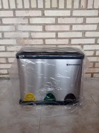 Cubo Basura Triple Songmics nuevo