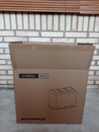 Cubo Basura Triple Songmics nuevo