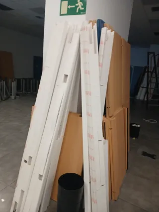 Canaletas dobles para enchufes