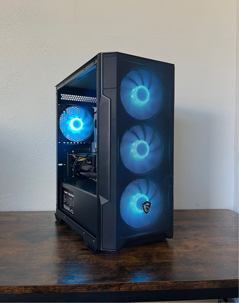 PC Gaming Ryzen 7600X RX 9060 XT 16GB 1TB SSD W11 afbeelding 2