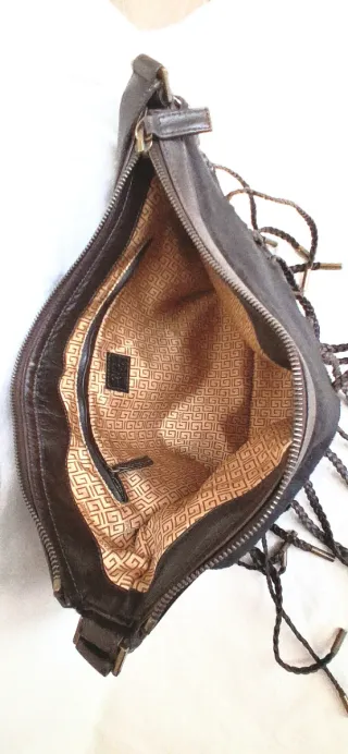 Borsa Gianni Versace Marrone