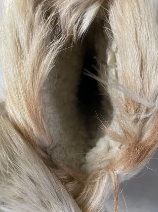 Botas de nieve peludas