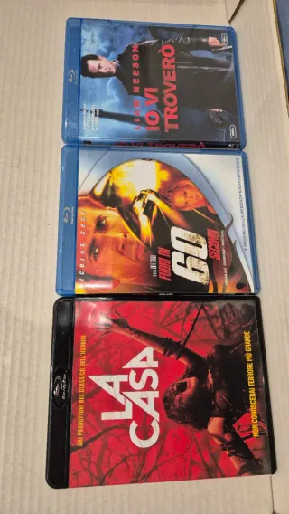 3 Film Blu-ray: Io Vi Troverò, 60 Secondi, La Casa
