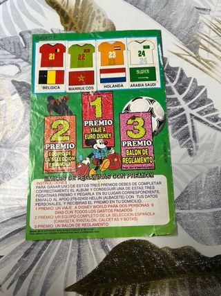 Álbum Fútbol Mundial USA 94