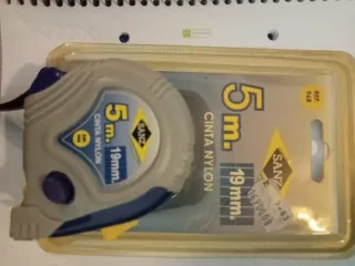 Flexómetro Sanz 5m Nylon con Freno