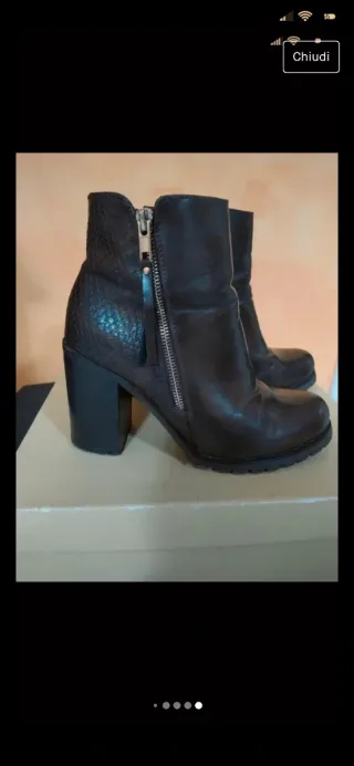 Stivaletti eleganti donna marrone