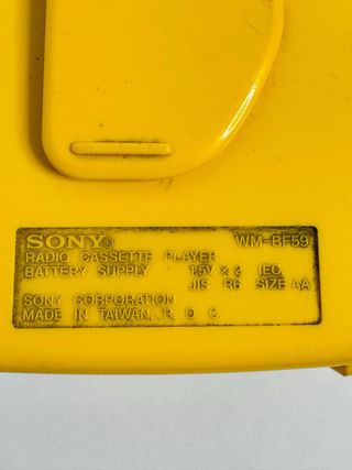 Sony Walkman WM-BF59 Radio AM/FM