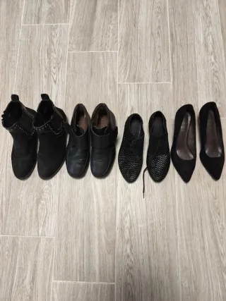 Lote de zapatos de mujer negros