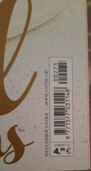 16 ejemplares revista CUINA