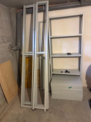 Estantería Metálica Gris