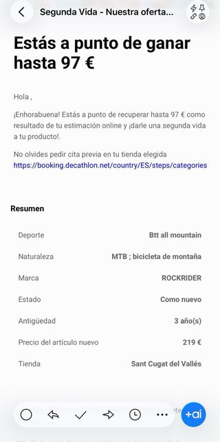 Bicicleta Rockrider ST 500 Niño 24”