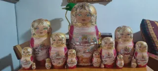 Matrioska russa 31cm, 15 pezzi