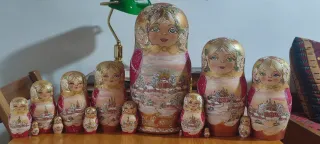 Matrioska russa 31cm, 15 pezzi