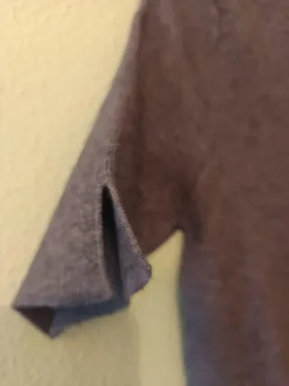 Jersey punto cuello alto manga corta