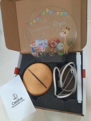 Lámpara infantil decorativa, a estrenar