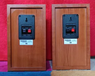 Altavoces Estantería 2x 120W Marrones