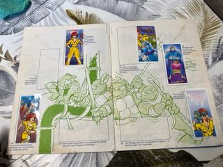Álbum Tortugas Ninja Danone