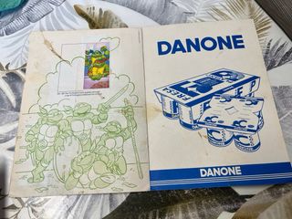 Álbum Tortugas Ninja Danone