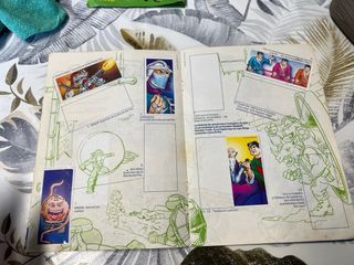 Álbum Tortugas Ninja Danone