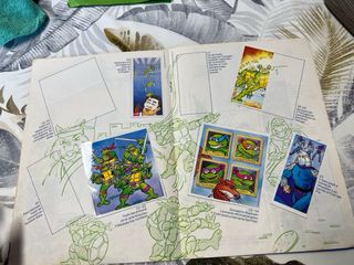 Álbum Tortugas Ninja Danone