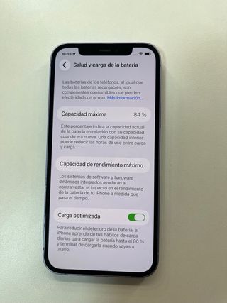 iPhone 12 128GB 84% Batería