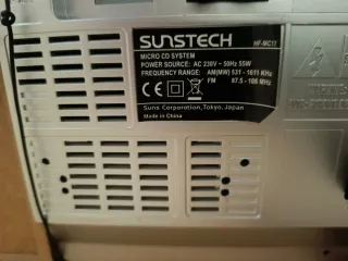 Radio SUNSTECH CD/MP3/USB
