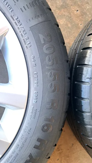 Llantas VW Caddy. Golf. Passat.  205/55/16 94H