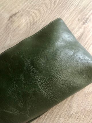 Portafoglio borsetta verde scuro