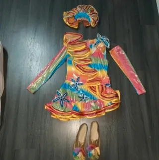 Disfraz Arcoíris Niña 7-8 Años