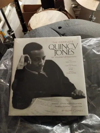 Libros jazz rock fotografía de gran formato